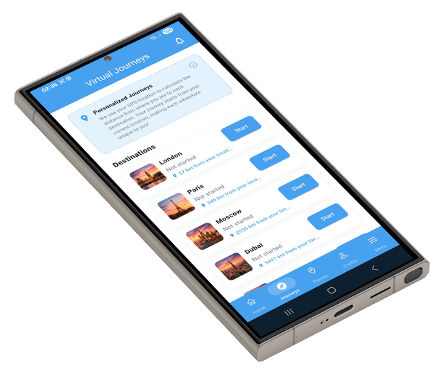 Step Union Android App Screenshot 1
