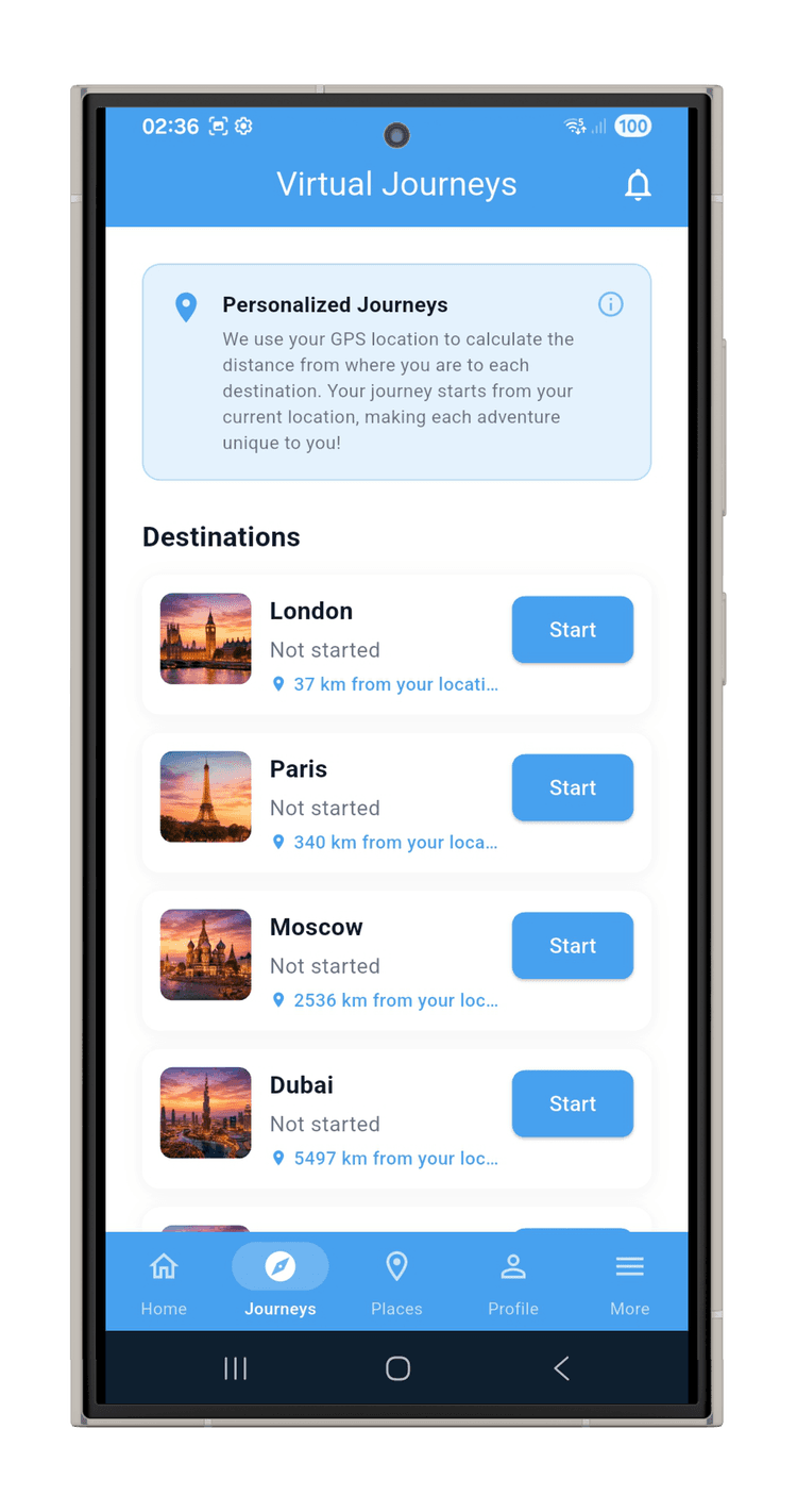Step Union Android App